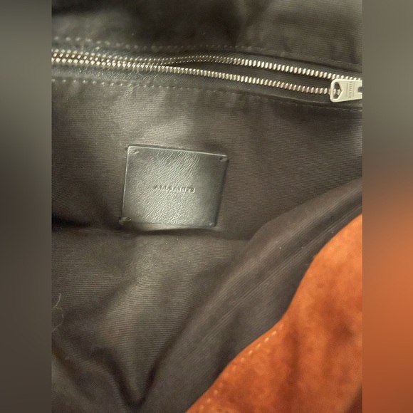 All Saints large suede tote bag - Picture 5 of 13